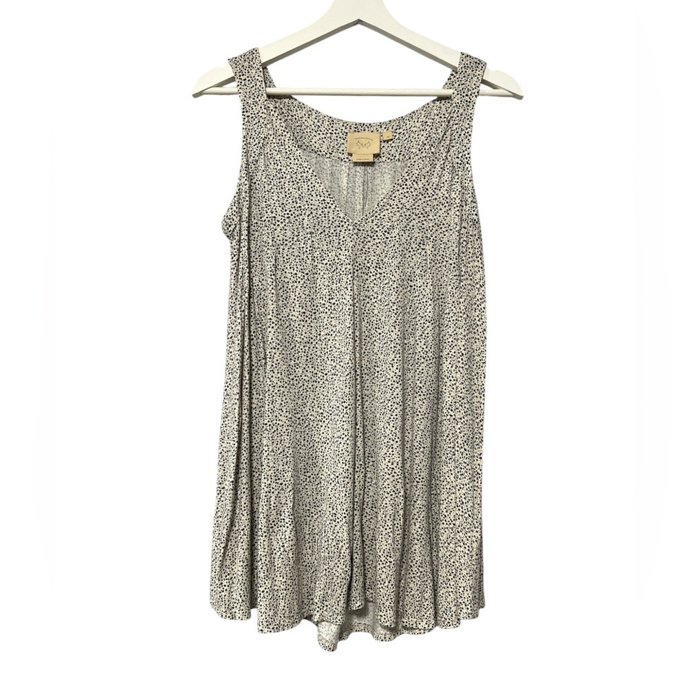 ANTHROPOLOGIE Vanessa Virginia Pleated Tank Top